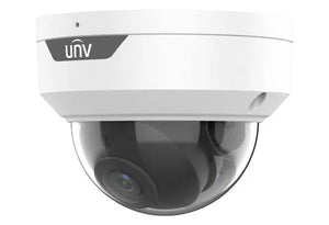 Uniview IPC325SR3-ADF28KM-G 2.8mm 5MP HD Candal-Resistant IR Fixed Dome Network Camera