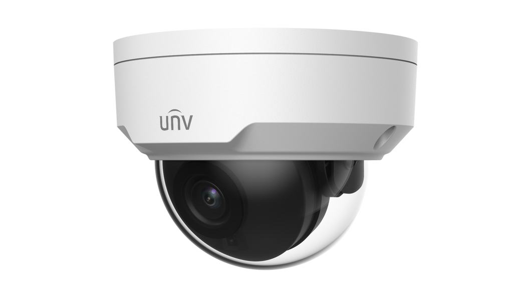 Uniview IPC322SB-DF28K-I0 2.8mm 2MP LightHunter Fixed IR Dome Network Camera