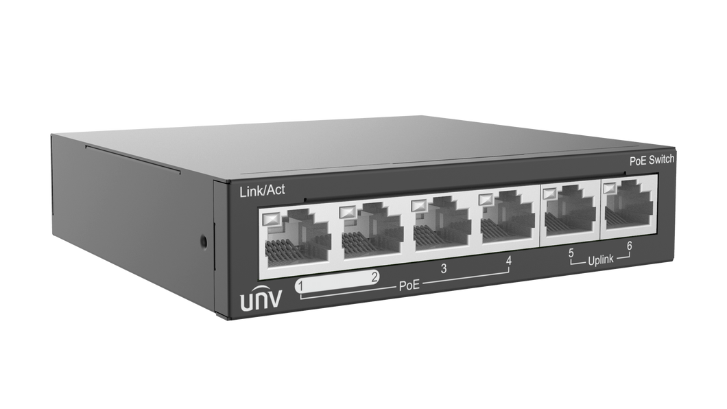 Uniview NSW2020-6T-POE-IN 4 Port PoE Switch