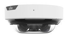 Load image into Gallery viewer, Uniview IPC8645EA-ADZKM-I1 5MP Super Startlight IR 4-Directional Panoramic Dome Network Camera