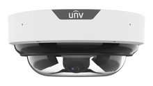 Load image into Gallery viewer, Uniview IPC8645EA-ADZKM-I1 5MP Super Startlight IR 4-Directional Panoramic Dome Network Camera