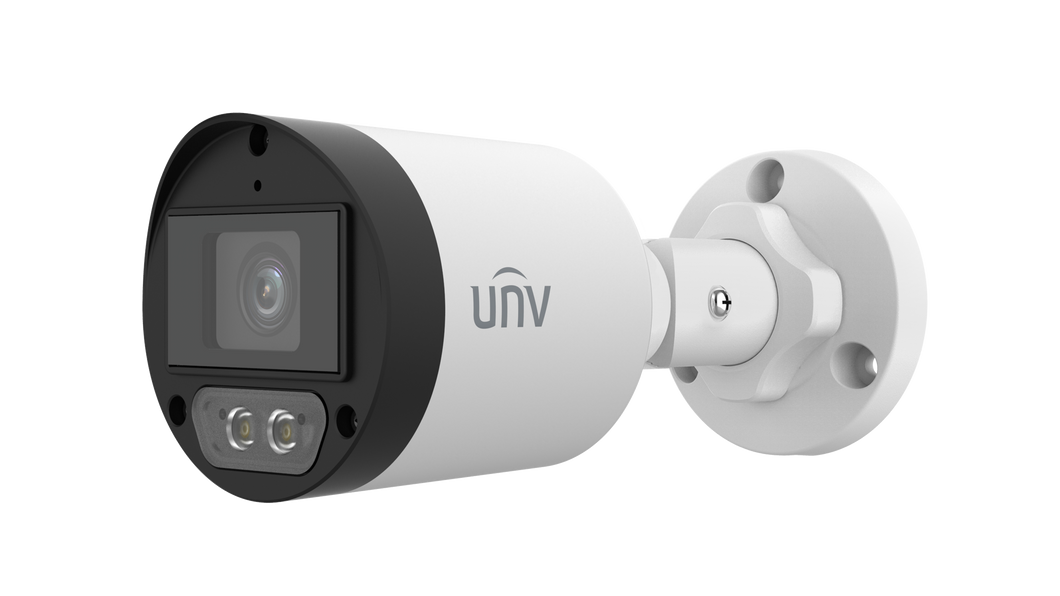 Uniview UAC-B122-AF28M-W 2.8mm 2MP ColourHunter Fixed Warm Light Bullet Analog Camera