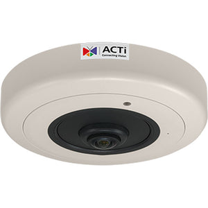 ACTi B511A 12MP Indoor Hemispheric Network Dome Camera with 1.65mm Fisheye Lens & Night Vision
