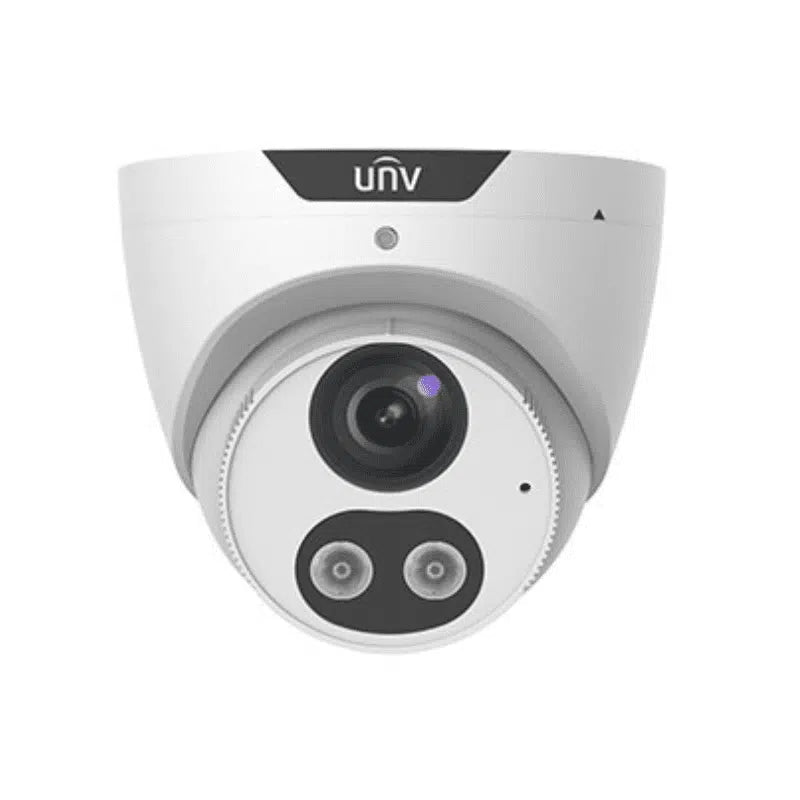 Uniview IPC3614SB-ADF28KMC-I0 2.8mm 4MP HD Light and Audible Warning Fixed Turret Network Camera