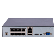 Load image into Gallery viewer, Uniview NVR-108S3-P8 Uniarch 6MP 8 Channel PoE 1 SATA Network Video Recorder