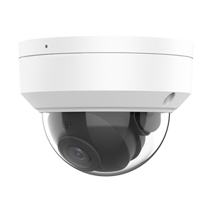 Alibi Vigilant Performance Series 8MP SmartSense Starlight IP Fixed Dome Camera with Built-in Mic, Audio/Alarm