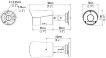 Load image into Gallery viewer, ACTi Z39 4MP Outdoor Network Mini Bullet Camera with Night Vision &amp; Fixed Lens with f2.8mm/F1.6, RJ45 Connection