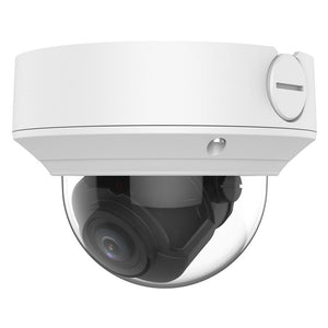 Supercircuits 4 Megapixel Starlight Varifocal Vandal-Resistant IP Dome Camera, 131 Feet