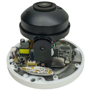 Alibi Vigilant Flex Series 8MP Starlight Vandal Resistant IP Fixed Dome Camera with Built-in Microphone