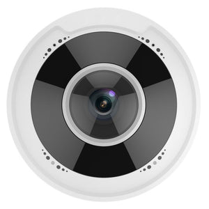 Alibi Vigilant Performance Series 5MP IP Vandal-Resistant Fisheye Camera with Built-in Alarm/Audio
