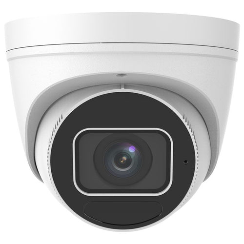 Supercircuits 4 Megapixel Starlight Varifocal Vandal-Resistant IP Turret Camera, 131 Feet