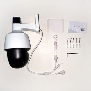 Alibi Vigilant Performance Series 5MP IllumiNite Starlight 4X IP Varifocal Mini-PTZ Camera with Active Deterrence