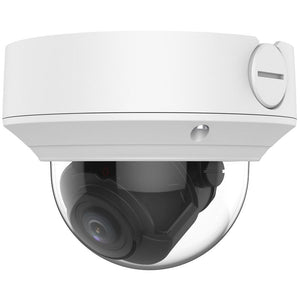 Supercircuits 8 Megapixel Starlight Varifocal Vandal-Resistant IP Dome Camera, 131 Feet