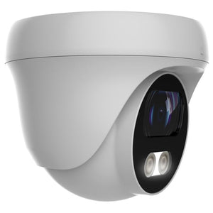 Supercircuits 8 megapixel 4-1 White Light Fixed Turret Camera with 80 ft.  and Built-in Audio